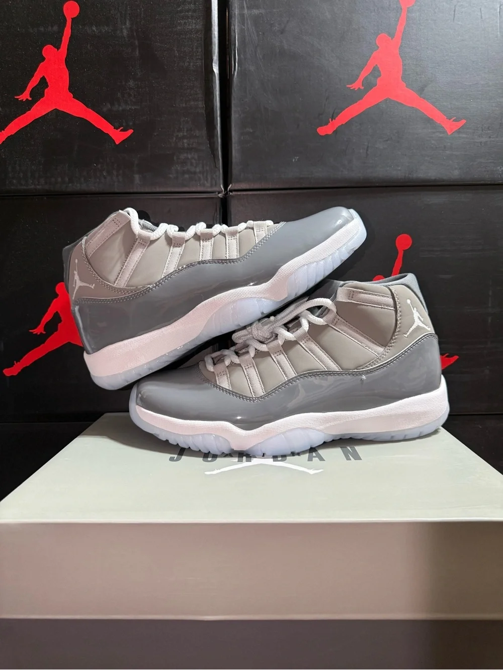 Jordan Retro 11 Cool Gray White Men’s Athletic Shoes